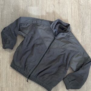 Richie Le Collection Fleece and Nylon Flight Jacket
